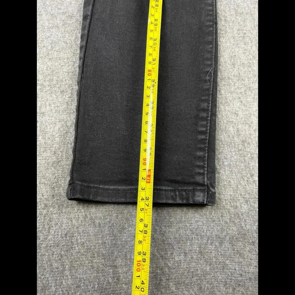 Argonaut Mens Ripped Black Skinny Jeans‎ Sz 32x32